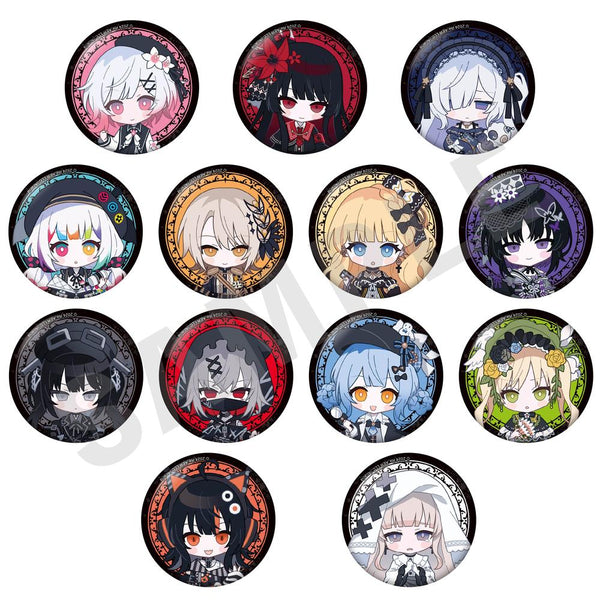 『魔法少女ノ魔女裁判』トレーディングミニキャラ缶バッチ (全13種)【BOX】